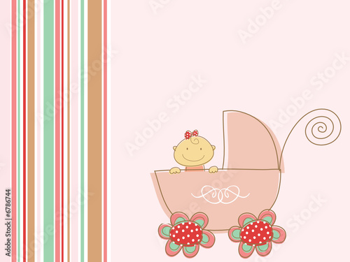 wallpaper cute pink. cute pink baby girl and pram