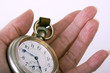Hand Holding Antique Watch Hand Holding Antique Watch