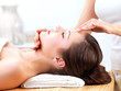 Hands Massaging Female Face At...