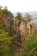Photo: Cliff side mountain with trees Cliff side mountain with trees
