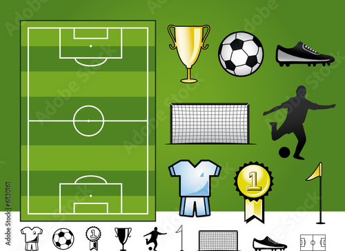 Fußball - Icons und Grafiken Fußball - Icons und Grafiken