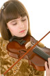girl with violin