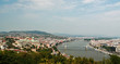 Sight of Budapest from Gellert mountain