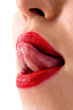 Woman lips
