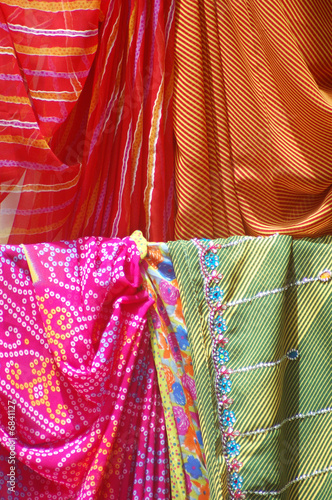 sari material