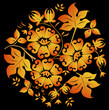 gold traditional decoration