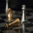 defeated king in chess