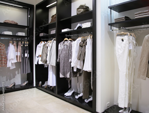 Women Clothes Shopping on Foto Department Of Women Clothes And Shoes In Shop Pavel Losevsky