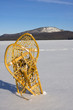 Pair of Snowshoes in the Snow