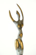 Metalic-gold shape of women