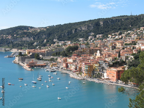 Panorama Villefranche sur Mer - Vue générale - La vieille ville Panorama Villefranche sur Mer - Vue générale - La vieille ville
