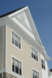 Section of apartment building