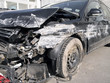 badly crashed car