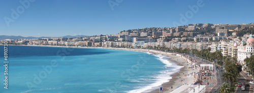 Nice panorama Promenade des Anglais