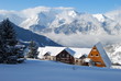 Chalets in Mountains