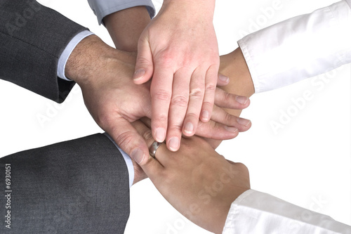 Photo: Business Team - Hände Business Team - Hände