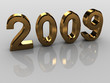 Illustration: Golden new year Golden new year