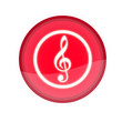 web button with violin clef symbol