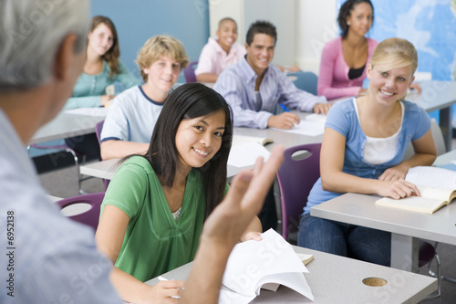 Foto: High School Classroom High School Classroom