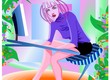 Girl with Computer