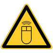 Funkmaus - Schild