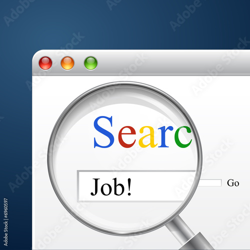 Illustration: Search for Job Search for Job