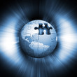 Jigsaw globe