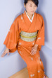Sitting Pose - Kimono