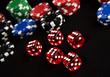 Photo: Lucky dice and chips Lucky dice and chips