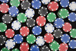 Photo: Poker chip background Poker chip background