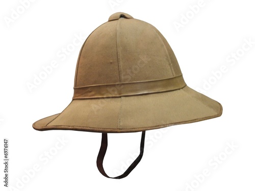 Photo: A Traditional Army Pith Helmet. A Traditional Army Pith Helmet.