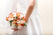 Bridal bunch and lace