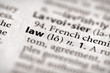 Dictionary Series - Law