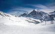 Ski resort in Switzerland, Alps Ski resort in Switzerland, Alps