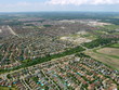 Aerial view of residential area Aerial view of residential area