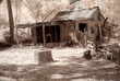 Old Western Cabin