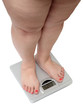 women legs with overweight