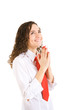 Gratitude to the God of the businesswoman