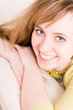 Beautiful young woman relaxing