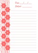 Sakura Pink Stationery