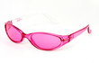 pink plastic sunglasses