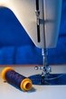 sewing machine and row
