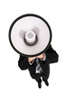Businessman with Megaphone
