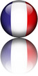 Photographie : Drapeau france Reflet
