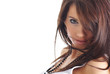 portrait of beautiful young woman
