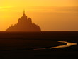 Mont Saint Michel au couchant