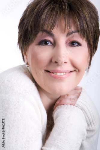 Photo: beautiful mature woman beautiful mature woman