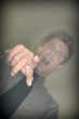 Businessman shouting Businessman shouting