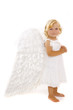 Small girl with wings Small girl with wings