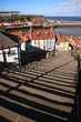 99 steps at Whitby